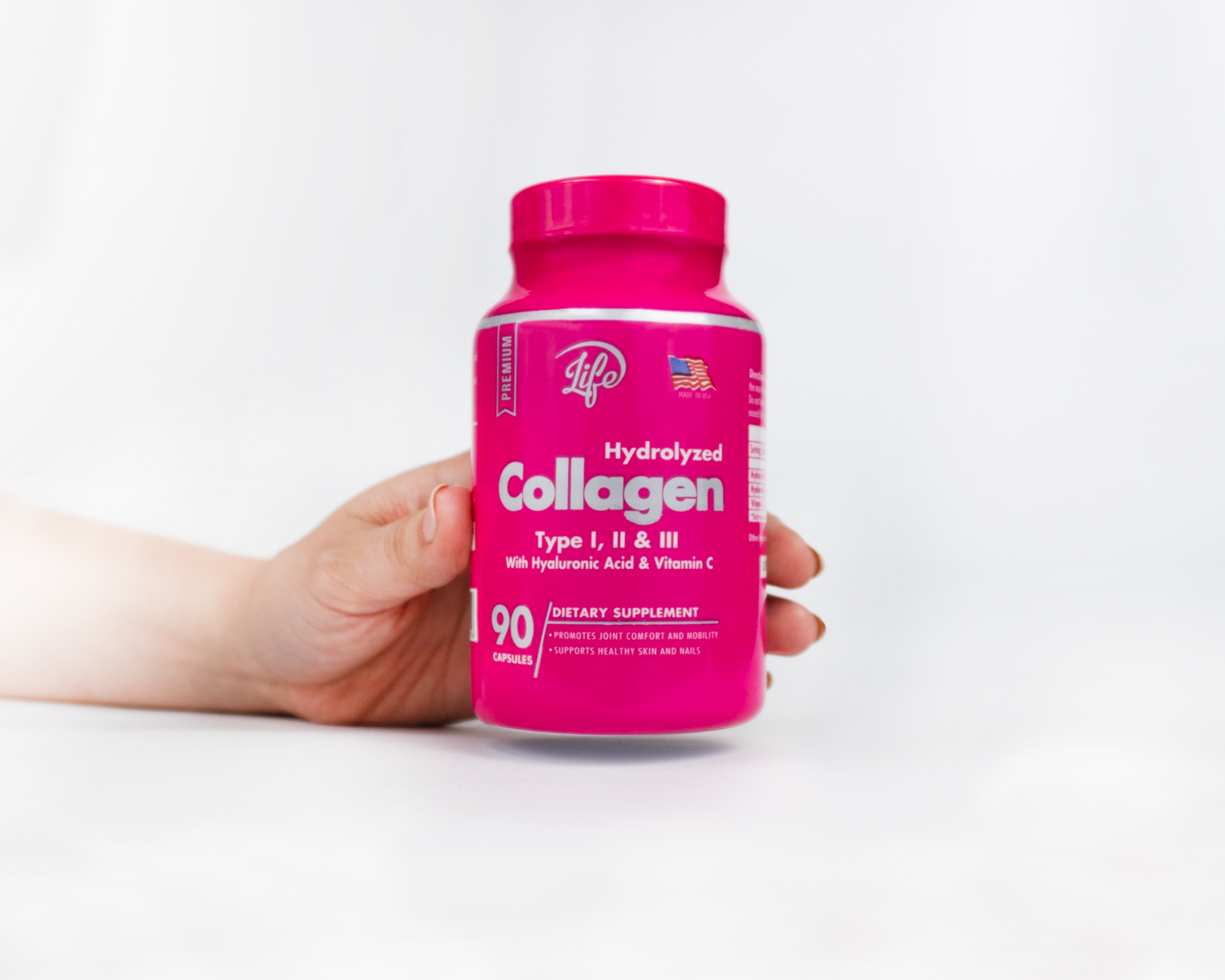 Colágeno en Cápsulas | Soporte para Articulaciones, Piel y Músculos | 3000 mg