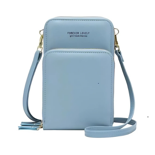 Cartera de Tirantes Aesthetic - Celeste: Un Toque de Estilo para Cada Momento