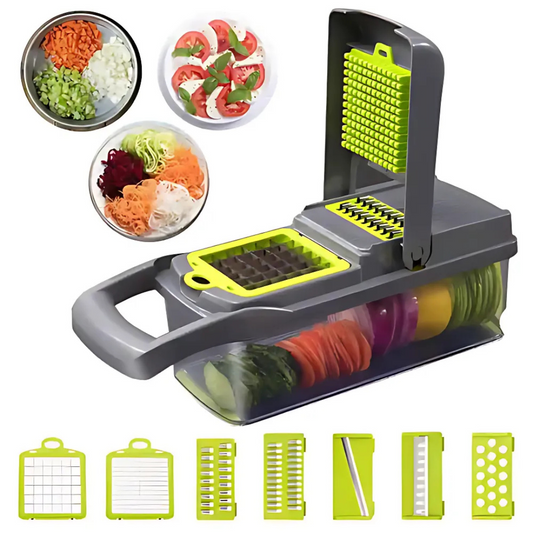 Cortadora de Vegetales Multifuncional 14 en 1: La Herramienta Perfecta para tu Cocina